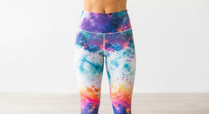 Leggings personnalisés pour hommes en polyester respirant et extensible avec taille élastique, longueur genou, imprimé, 120g, pour l'entraînement - Product Image 5