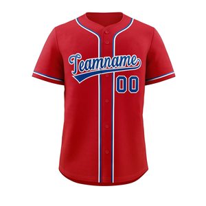 Maillot de baseball sportif conçu avec un tissu léger et performant à la coupe flexible, offrant un confort respirant et des prix de gros. - Product Image 3