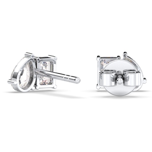 REYES Classic 925 Sterling Silver 0.82 Carat Moissanite Screw Back <b>Stud</b> <b>Earrings</b> For Women Elegant Birthday Gift <b>Fine</b> Jewelry - Product Image 3