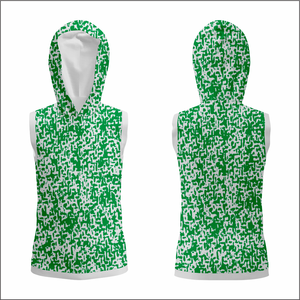 Veste coupe-vent sportive pour homme personnalisée avec logo sur le devant, écologique et réversible, avec capuche rembourrée - Product Image 5