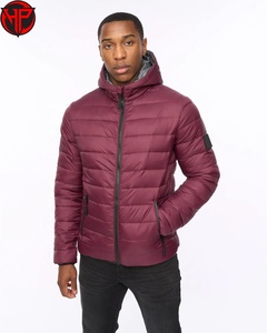 Chaquetas Acolchadas de Alta Calidad para Hombre, Tallas Grandes, con Logotipo Personalizado, Ropa de Invierno con Capucha, Material de Lona Resistente al Viento - Product Image 1