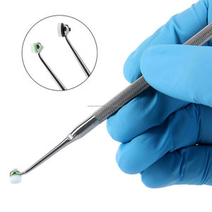 Kit ergonomique manuel de moulage de résine composite dentaire, support de photopolymérisation, tampon en mousse, spatule, coupe-résine, dentisterie - Product Image 3