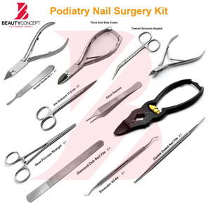 Offre Spéciale : Kit d'Instruments de Podologie en Acier Inoxydable – Coupe-Ongles, Ciseaux et Limes à Ongles pour Ongles des Pieds - Product Image 2