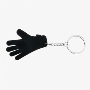 Professional Gloves <b>Custom</b> Soft Rubber/Silicone/PVC <b>Keychain</b> 2D/3D Logo Lightweight Adjustable Goalkeeper Gloves <b>Keychain</b> - Product Image 4