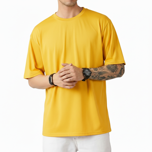 เสื้อยืดโอเวอร์ไซส์คุณภาพสูง ทรงดรอปโชว์เดอร์ พิมพ์ลายกราฟิกสไตล์วินเทจ ผ้าคอตตอน 100% น้ำหนักมาก สตรีทแวร์ รับสั่งทำเสื้อยืด - Product Image 3