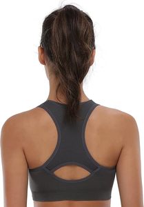 Soutien-gorge de sport OEM haute performance pour femme, sans couture, dos nageur, séchage rapide, évacuation de l'humidité, idéal pour le yoga, la gym et l'entraînement - Product Image 2
