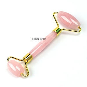 ลูกกลิ้งนวดหน้าประดับหินอัญมณีแจสเปอร์หินธรรมชาติ - Product Image 6