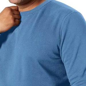 Sweat-shirt à col montant 100 % coton pour homme RAPID SPORTS, manches longues, épais, doublé, hiver, décontracté, 430g, vente en gros - Product Image 4