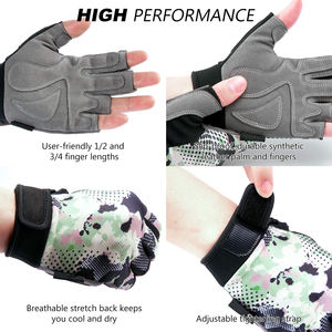 Guantes de pesca resistentes a cortes de alta resistencia, guantes de seguridad de malla para protección de manos en pesca, limpieza, ciclismo y pesca - Product Image 2