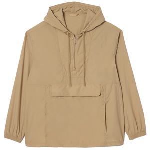 Chaqueta Cortavientos Personalizada de Alta Calidad, Talla Grande, Transpirable, Impermeable, con Capucha de Nailon, Diseño Tipo Pullover - Product Image 1