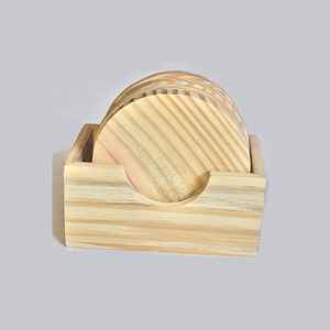 Posavasos de Madera de Alta Calidad, Diseño Especial para las Más Exigentes Especificaciones, Precio Bajo, para Decoración de Mesa en Bodas, Fiestas, Bares y Restaurantes - Product Image 2