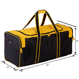 Professional Training Gear Organizer <b>Ice</b> Hockey <b>Bag</b> Reinforced Handles Adjustable Shoulder Strap PVC Material 50-70L Capacity - Product Image 4
