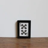 Élégant étui à cartes en résine, boîte de rangement décorative pour cartes, étui noir pour cartes avec motif de jeu de cartes, boîte de rangement - Product Image 6