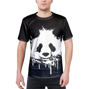 เสื้อยืดกีฬาผ้าคอตตอนแห้งเร็วสำหรับผู้ชายเสื้อกอล์ฟระบายอากาศได้ดีพิมพ์ลายกำหนดเองได้100% - Product Image 3