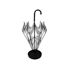 Support de rangement vintage en fer forgé en forme de parapluie avec base à motifs pour cannes et bâtons de marche, vente en gros - Product Image 2