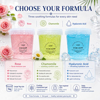 Série de Soins Réparateurs Hydratants pour la Peau : Gel Cristal Réducteur de Rougeurs Post-Soleil à l'Acide Hyaluronique pour l'Élimination des Cicatrices