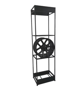 Support de présentation vertical en métal robuste pour jantes et châssis de voiture, 100 mm - Product Image 1