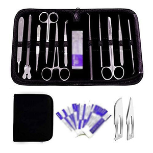 Kit de dissection biologique de haute qualité, 20 pièces, ensemble d'outils d'anatomie en acier inoxydable pour les étudiants, l'éducation en laboratoire - Product Image 1