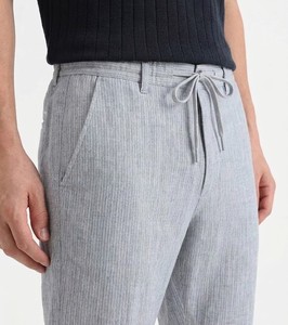 Pantalones de Verano Ligeros de Cintura Media para Hombre Stripped Lenin ODM - Product Image 4