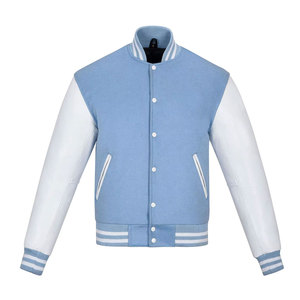 Embroidered varsity jacket wholesale custom college and school letterman jackets factory production - Product Image 4