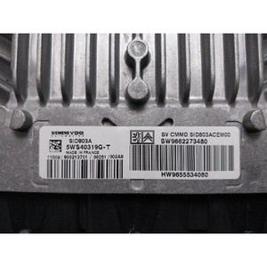 407 ECU et modules informatiques d'occasion 9655534080 - Product Image 4