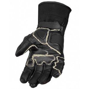 Guantes de Motocicleta Unisex, Protección Completa para los Dedos, Pantalla Táctil, Transpirables, Duraderos, Cómodos, Antideslizantes, de Cuero Vacuno - Product Image 3