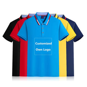 Nueva llegada de los hombres para camisetas de Polo de manga corta casual en diferentes colores logotipo personalizado y transpirable al por mayor en Bangladesh - Product Image 1