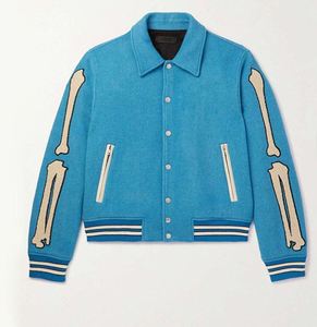 Chaqueta Letterman de Algodón con Recubrimiento Personalizado OEM para Hombre, Estilo Retro Americano, Bordado Hip Hop, Marca Nacional de Moda, Estilo Urbano Holgado Informal de Carreras - Product Image 6