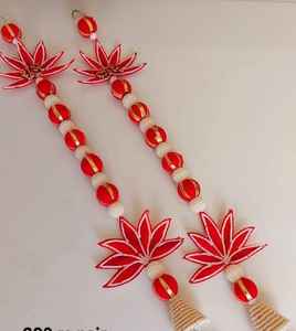 COLLECCIÓN AARNA Guirnalda de Caléndulas Artificiales con Pompones para Decoración de Bodas, Diwali, Cumpleaños, Eventos, Festivales, Pooja, Mandap y Escenarios - Product Image 4