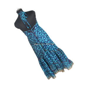 Nouvelle robe longue en soie vintage légère pour femmes, robe de soirée élégante pour femmes, robe de soirée sans manches, robe pour femmes - Product Image 3
