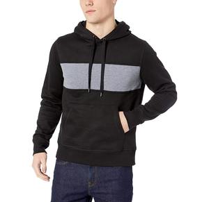 Sudadera con Capucha Negra para Hombre, 100% Algodón Ecológico, Estilo Casual, Corte Regular, Ropa de Invierno - Product Image 3