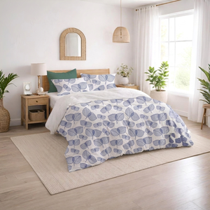 Juego de Ropa de Cama de Algodón Cómodo, Funda de Edredón Suave y Transpirable para Dormitorio - Product Image 1