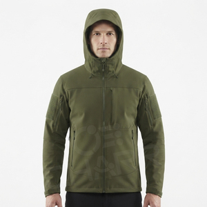 Veste coupe-vent imperméable de haute qualité, softshell, sport, extérieur, polyester, polaire, pluie, tactique, hiver, hardshell, chasse, coupe-vent - Product Image 1