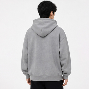 เสื้อฮู้ดดี้พิมพ์ลายขนาดใหญ่พิเศษสำหรับผู้ชาย พร้อมลายปักแบบเว็บ ดีไซน์เสื้อพูลโอเวอร์ปักลายตามสั่ง เหมาะสำหรับสตรีทแวร์และสวมใส่ในชีวิตประจำวัน - Product Image 6