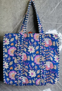 Bolso de Hombro Floral Indio, Colorido, Estampado, para Compras, Estilo Étnico Boho, Hecho a Mano, Lavable, con Cadenas, Ligero, con Cierre - Product Image 6