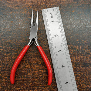 Pince à bec effilé de haute qualité la plus vendue en acier inoxydable pour la fabrication de bijoux, soudure permanente, usage DIY, taille personnalisable - Product Image 6