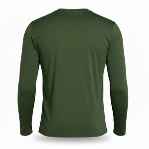 Camiseta de Manga Larga Personalizada para Hombre, para Pickleball, de Verano, Sólida, de Alto Rendimiento, Elástica en 4 Direcciones, Secado Rápido, para Cancha, OEM ODM - Product Image 4