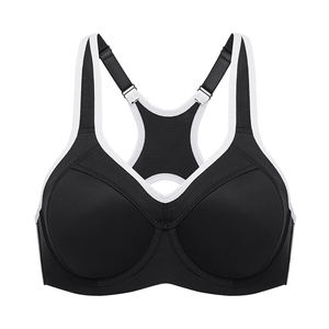 Ropa Deportiva de Tallas Grandes, Conjunto de Yoga de Alta Calidad para Mujer, Marca Privada, Sujetador Deportivo Sin Costuras, Diseño Simple en la Parte Delantera - Product Image 4