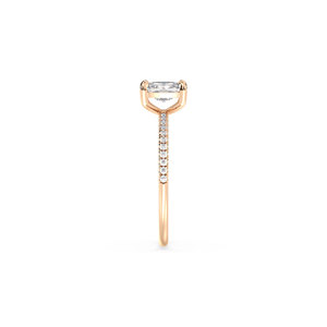 Anillo de compromiso REYES con diamante cultivado en laboratorio HPHT CVD, certificado por IGI, en oro sólido de 14K, joyería de lujo para mujer, ideal para regalo. - Product Image 4
