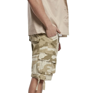 Men's Summer Cotton Cargo Shorts Digital Printing Casual Bermuda Zipper Fly Breathable Quick Dry <b>Canvas</b> Baggy Multi-pocket Loose - Product Image 2