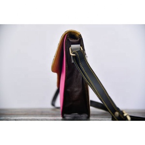 Western Hair On Cowhide Leather Crossbody Bag Custom Genuine Leather <b>Purse</b> For Women's - Product Image 2