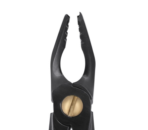 # Pinzas de Extracción de 18 Líneas, 7mm, para Mandíbula Superior Izquierda, Molars Trícepcionales y Molares, Recubrimiento de TiNi Negro, Agarre Profundo, Quirúrgicas Dentales - Product Image 2
