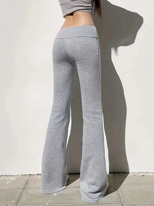 Pantalones acampanados de última moda OEM, ahora en oferta, de primera calidad, con el mejor material, de secado rápido, transpirables y personalizables. - Product Image 4