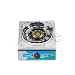 Estufa de Gas de quemador único portátil de acero inoxidable, Cocina eléctrica de GLP para cocina casera, modo de encendido electrónico - Product Image 1