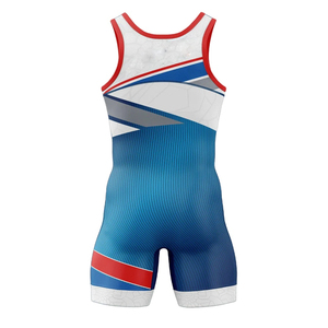 Custom Breathable Printed Wrestling Singlet Moisture-Wicking Strong Polyester Fabric Wholesale Manufacturer Direct Bulk Supply - Product Image 2
