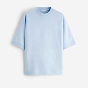 Camisetas de Manga Corta con Cuello Redondo para Hombre de Lujo - Diseño Personalizado 100% Algodón Tejido de Secado Rápido y Transpirable, Corte Regular, Estilo Casual - Product Image 6