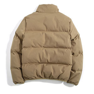 Veste matelassée surdimensionnée pour homme, design personnalisé, col montant en toile, imperméable, coupe-vent, respirante, fermeture éclair, unisexe - Product Image 6