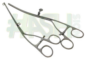 Pinza Intestinal Doble Lane / Pinzas Intestinales - Estomacales y Rectales para agarrar y manipular tejidos intraabdominales grandes - Product Image 2