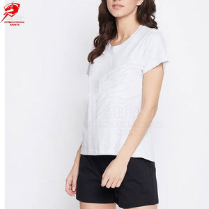 Conjunto de camisetas cómodas para mujer, conjunto de dos piezas, top ligero y camisetas para verano, ropa informal, viajes, hogar - Product Image 3
