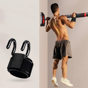 Ganchos de Neopreno para Levantamiento de Pesas, Ganchos de Metal para Barra, Antideslizantes, para Entrenamiento Físico, Gancho para Levantamiento de Pesas - Product Image 6